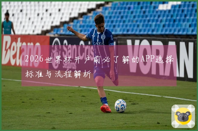 2026世界杯开户前必了解的APP选择标准与流程解析